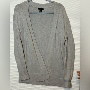 GAP Women's Light Gray Cardigan